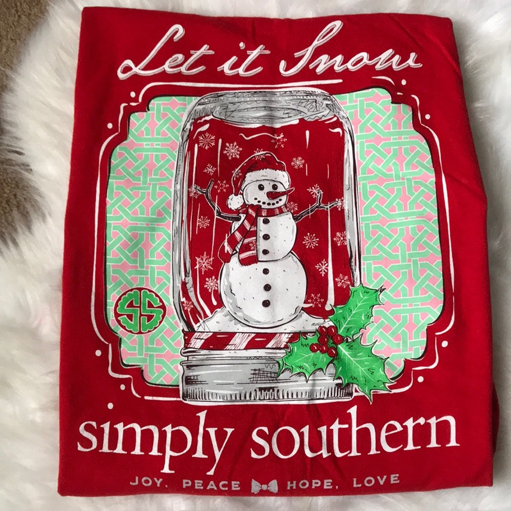 Women's Simply Southern Long Sleeved Holiday Tee